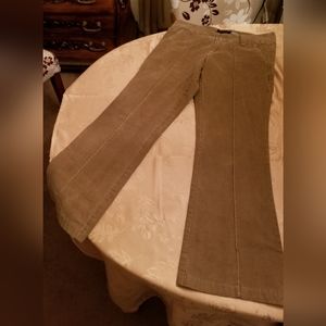 Vintage Stradivarius Brown Pleated Jeans 40